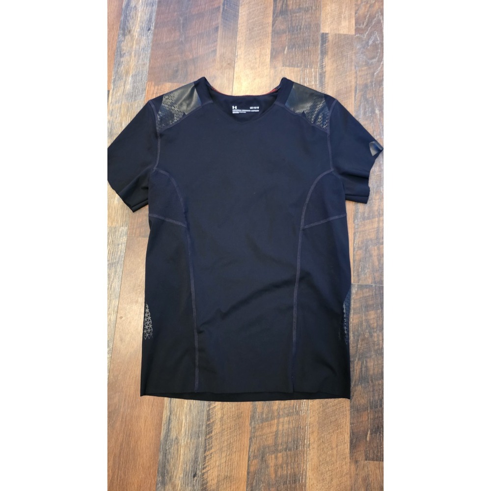 Under Armour Men's Perpetual Superbase Half sleeve Black Sz L Compression
